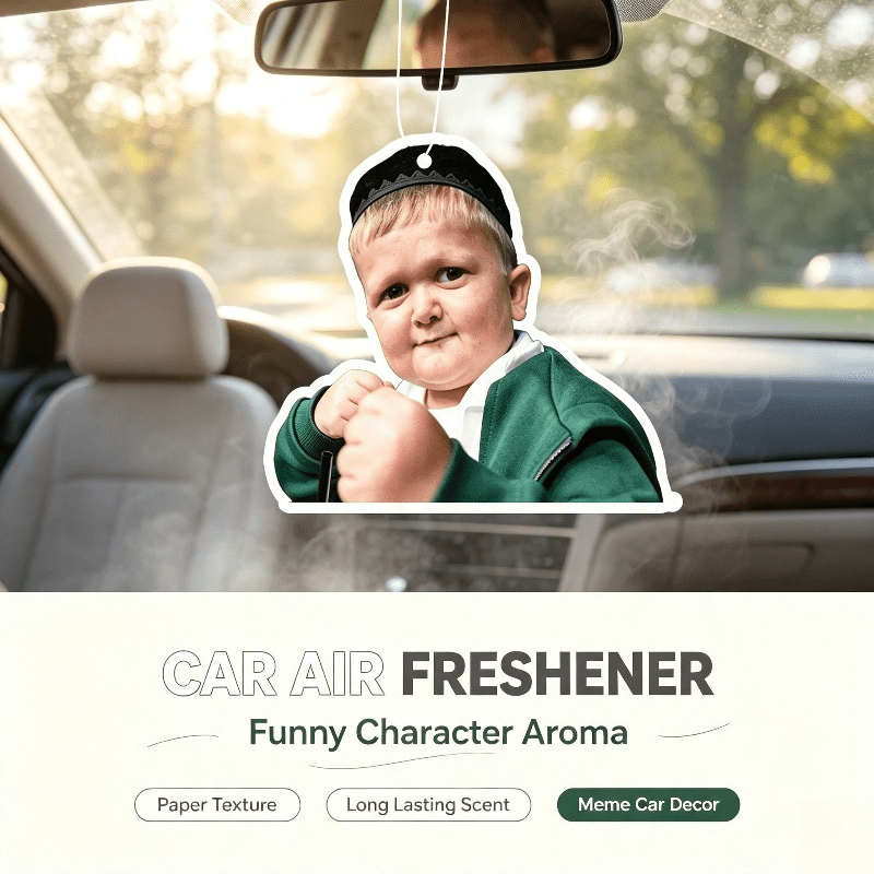 Car Air Freshener - Ambientador para Auto con Divertido Personaje