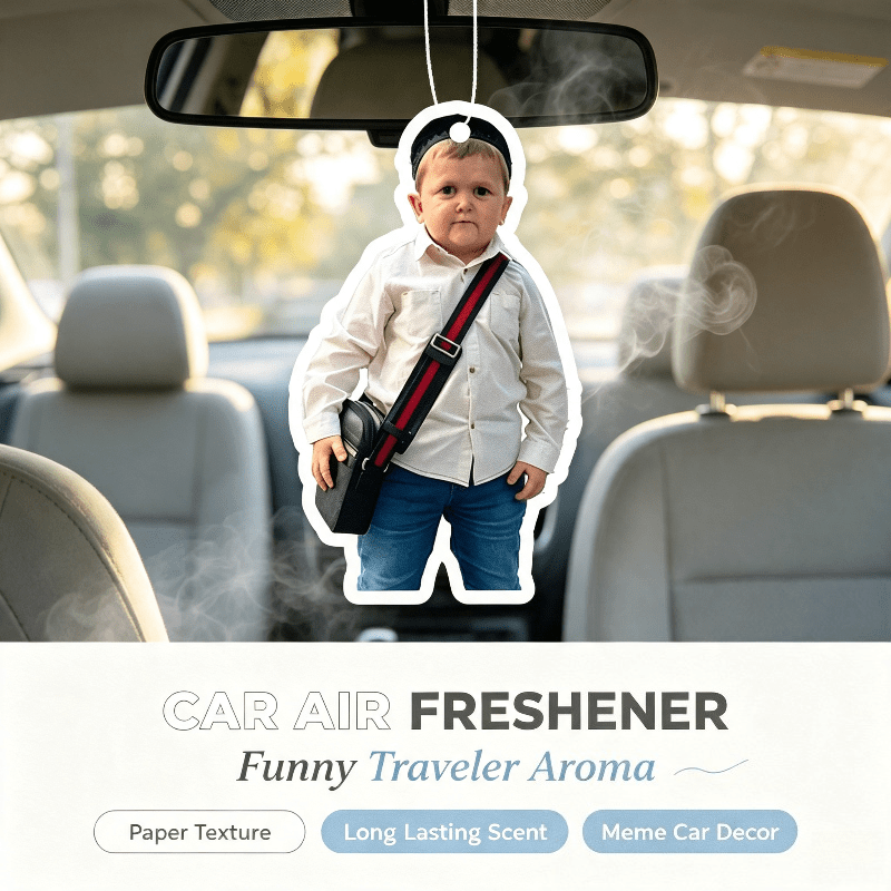 Car Air Freshener - Ambientador de coche divertido con meme