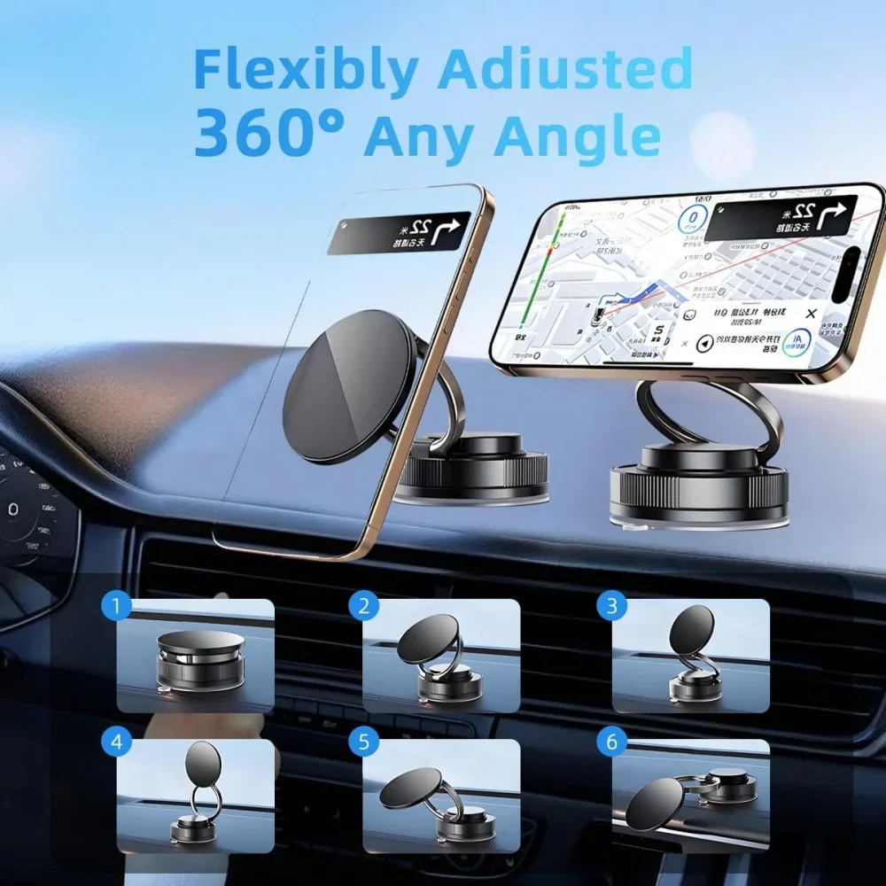 360 mejorado ° Soporte magnéti - Car Vacuum reseña y precio