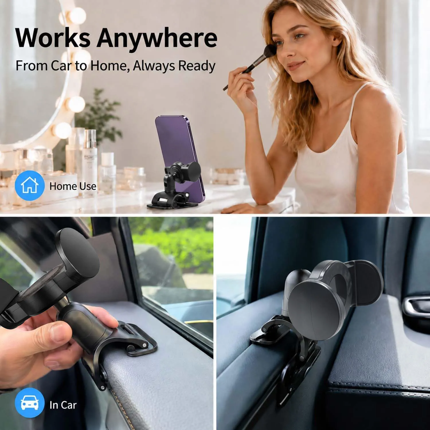 Soporte giratorio de 360 grado - Car Phone Holder reseña y precio