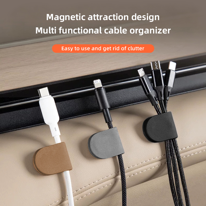 1/2/4 unidades: organizador ma - Car Cable Organizer reseña y precio