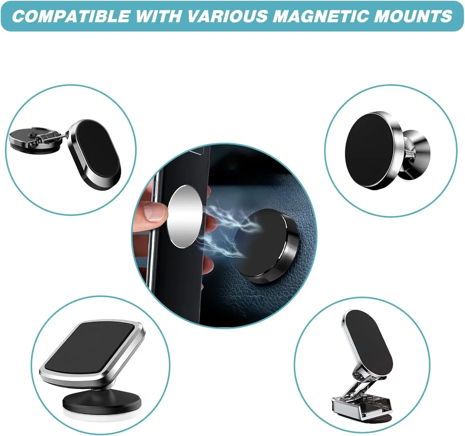 1/50 unidades de pegatinas met - Car Phone Holder reseña y precio