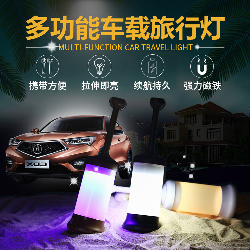 Luz LED portátil retráctil USB - Car Led Light reseña y precio