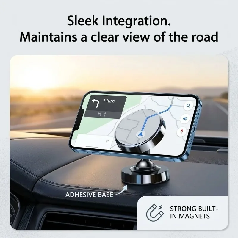 Soporte magnético metálico par - Car Phone Holder reseña y precio