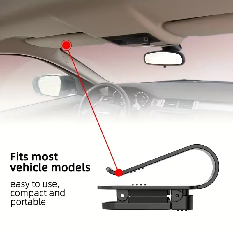 Clip para gafas de sol para vi - Car Organizer reseña y precio